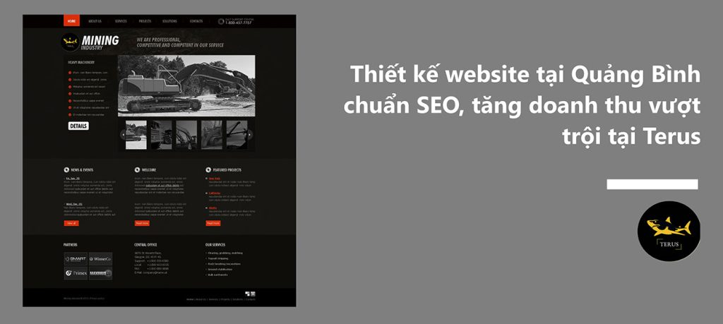 Thiết kế website tại Quảng Bình tăng doanh thu vượt trội tại Terus